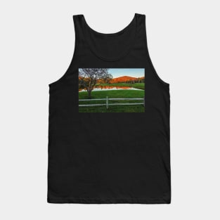 Weston Vermont Beautiful Fall Foliage Reflection Tank Top